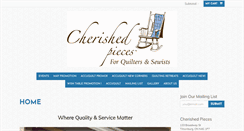 Desktop Screenshot of cherishedpieces.com